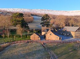 White Haywood Farmhouse & Barn