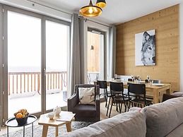 Apartment in La Rosiere With Alpine Views