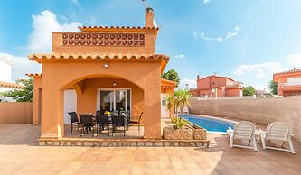 Villa in Riells Beach With Private Pool