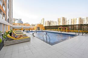 FabHotel Prime Spectrum Metro - With Pool | 5 mins Walk from Sector 75