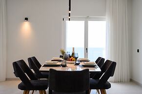 Beachfront Achillion Bay Villa in Corfu