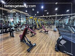 Homesgetaway -spacious 1BR Apt in Pearlz by Danube