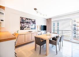 Apartment by Belgian Coast With Sea Views