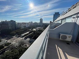 Studio Apartment on 13th Floor With Balcony Terrace
