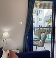 Paphos Blue Tasteful Apartment Complex Pool View