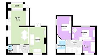 Hassocks Hideaway With Parking Garden