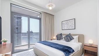 Vogue | Emaar Beachfront Marina Vista with Private Beach Access