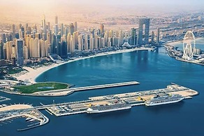 Vogue | Emaar Beachfront Marina Vista with Private Beach Access