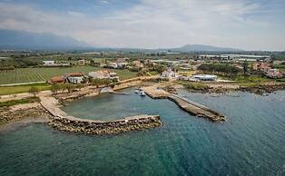 Seafront Agrilis Escape - Serenity and Views
