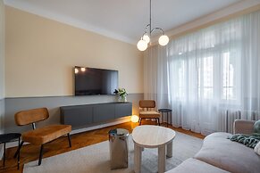 Elegant 3BR Flat Steps From Romanian Athenaeum