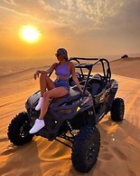 Sunset Desert Safari With Glamping