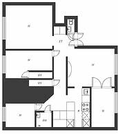 5 Room Apartment by the Esplanade Park