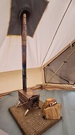 Cozy Dog Friendly Hot Tent With Log Burner & Logs