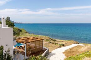 Villa Akroyiali Seafront Serenity Shared Pool