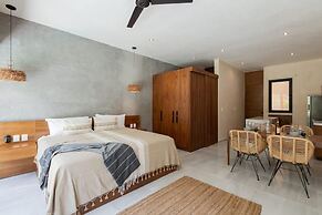 Stylish Tulum Studio Terrace Pool Relax