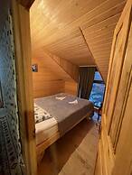 Wooden Huts in Mestia