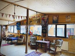 Wooden Huts in Mestia