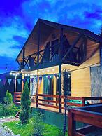 Wooden Huts in Mestia