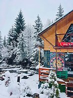 Wooden Huts in Mestia