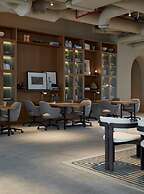 Modern Studio at Upside Living With Burj Khalifa View by Simply Comfor