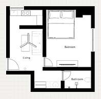 Modern Luxe Studio Apartment in Uttara Near Airport