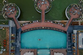 Floating deck resort