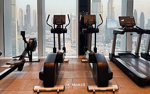 Manzil-1BR Apartment with Skyline Views