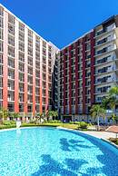 Modern Studio Poolside Balcony Near Mactan Airport