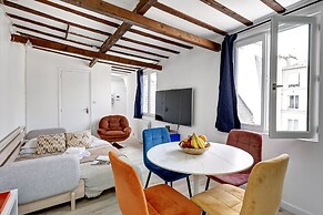 Chic 1BR Steps from Montorgueil
