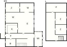 10 Person Holiday Home in Spottrup