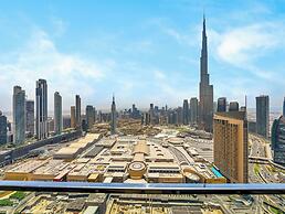 High Floor Burj Views over Dubai Mall