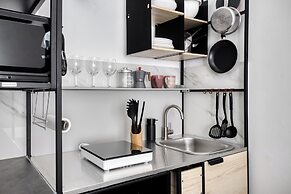 Stylish Studios near Subway