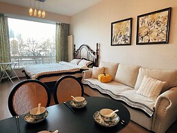 Beijing Furnished Apt with Queen bed