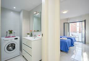 Apartment in Roses Near Punta Beach