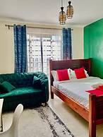 Cozy Studio in Mlolongo With City & Lake Views