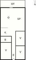 6 Person Holiday Home in Jerup