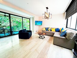 Modern Condo Jungle Retreat