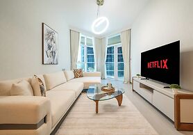 Contemporary 2BR Apt Fully Furnished