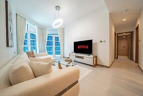 Contemporary 2BR Apt Fully Furnished