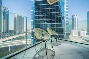 Contemporary 2BR Apt Fully Furnished