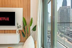 Chic 1BR Burj Crown Boulevard View