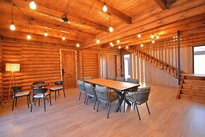Wooden Villa with pool and sauna