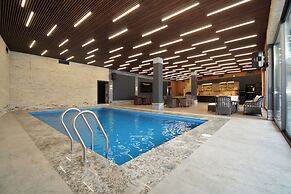 Wooden Villa with pool and sauna