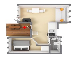 5 Person Holiday Park Home in Krusa