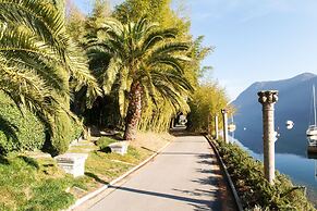Romantic Terrace With Lake View