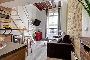 Charming Le Marais Mezzanine Studio