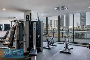 Melbourne Private Apartments - Stadium and Harbour Views