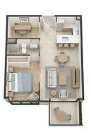 KeyRock Living - Premium Apt with Pool