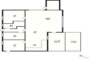 6 Person Holiday Home in Vaeggerlose