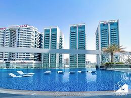 Urban Escape Studio Pool, Gym & Stylish Living